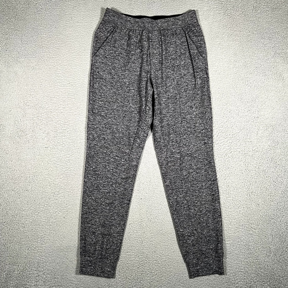 Lululemon Pants Mens Medium Heather Black‎ Intent Jogger Stretch Gym Drawstring